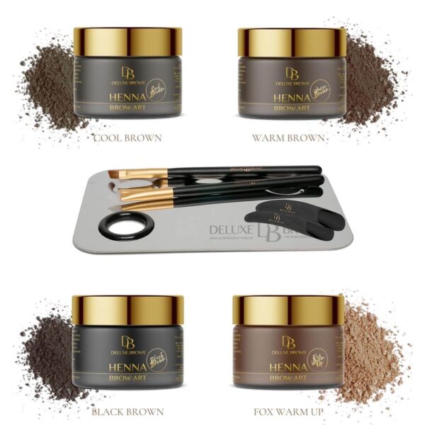 Henna Brow Art Starter Kit [Certified Training Included]