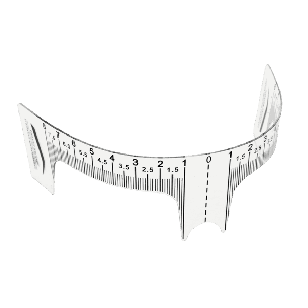 2pcs. Deluxe Brows - Eyebrow Ruler
