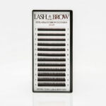Eyelash and eyebrow extensions - brown